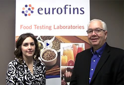 Maria Fontanazza, Douglas Marshall, Eurofins, Food Safety Tech, Food Safety Consortium