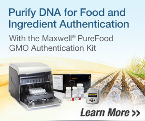 Promega - Purify DNA for Food and Ingredient Authentication