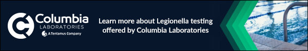 Learn more about Legionella testing offered by Columbia Laboratories